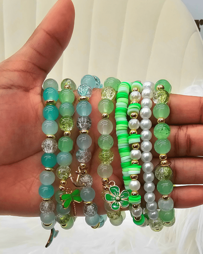 Glass Beads Chic Bracelet – Stylish & Handmade Accessory - Image 6