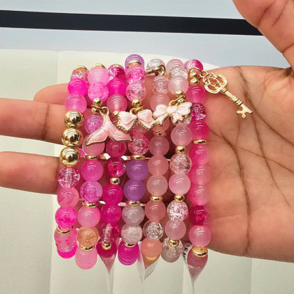 Glass Beads Chic Bracelet – Stylish & Handmade Accessory