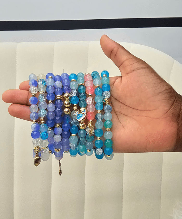Glass Beads Chic Bracelet – Stylish & Handmade Accessory - Image 7
