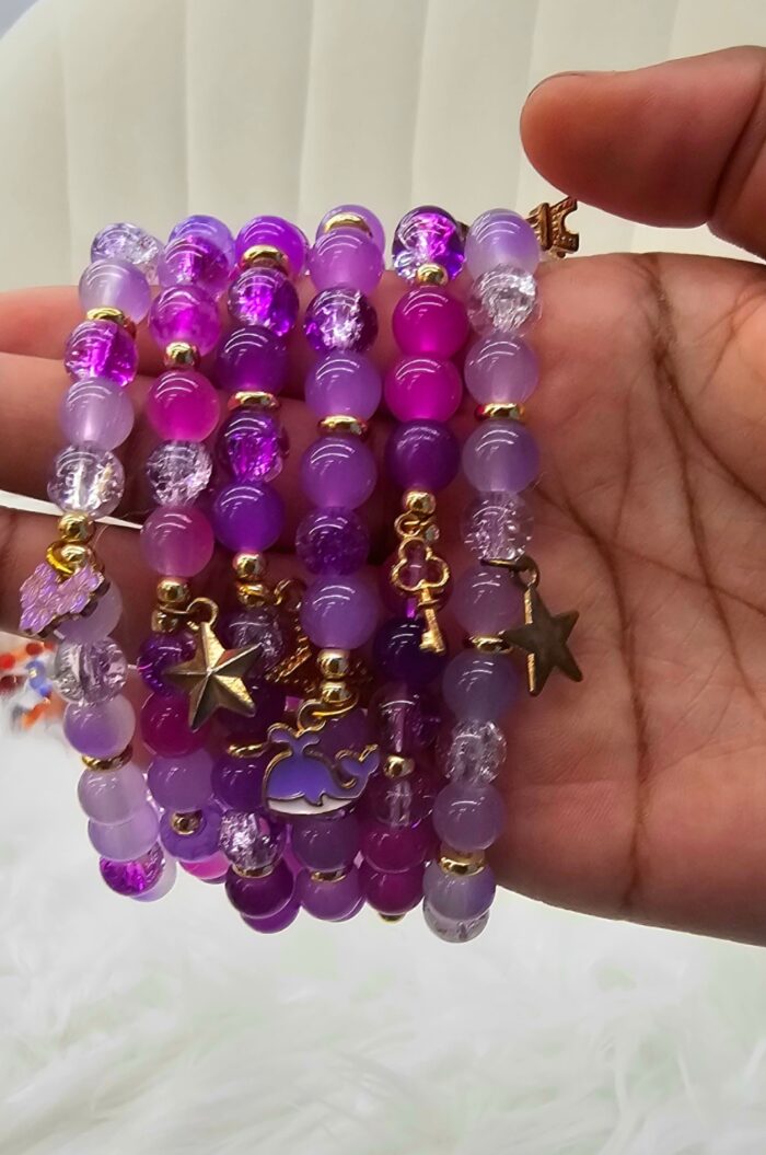 Glass Beads Chic Bracelet – Stylish & Handmade Accessory - Image 8